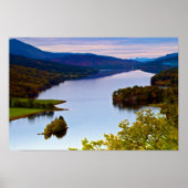 Loch Tummel, affiche de la vue de la reine (Devant)