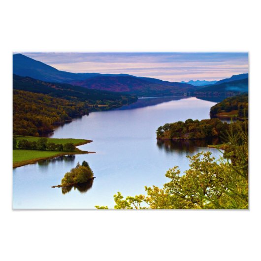 Loch Tummel, Écosse Photographie (Devant)