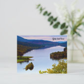 Loch Tummel, Queen's View, Ecosse Carte postale (Debout devant)