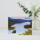 Loch Tummel, Uitzicht van de Koningin, Briefkaart  (Staand voorkant)