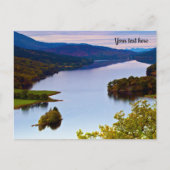 Loch Tummel, Uitzicht van de Koningin, Briefkaart  (Voorkant)