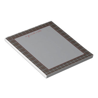 Lochaber Original Scottish Tartan  Notitieblok