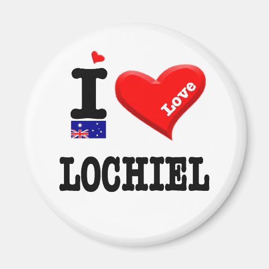 LOCHIEL - I Love Magneet (Voorkant)