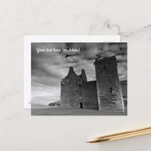 Lochranza Kasteel, Isle of Arran, Schotland Ansich Briefkaart