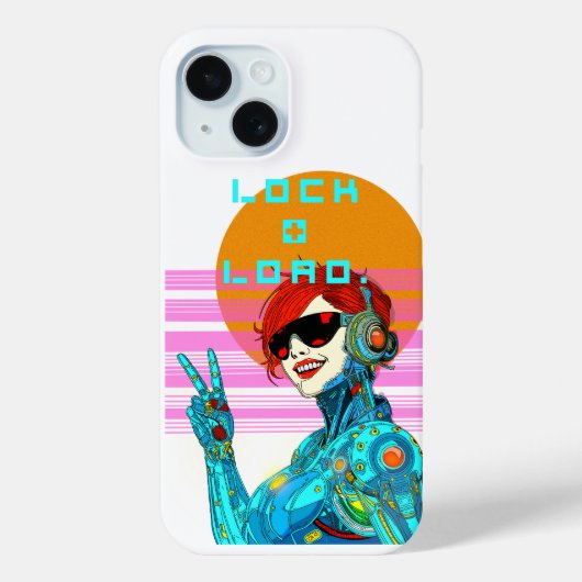 Lock + Load - Cyberpunk Vibe Case-Mate iPhone Case (Achterkant)