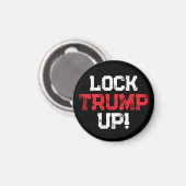 Lock Trump Up Political Magneet (Voorkant / Achterkant)
