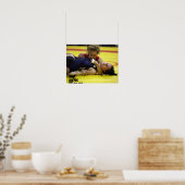 lockdown, Leigh Jaynes55kgs Verenigde Staten Poster (Keuken)