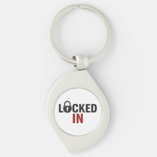 Locked In Sleutelhanger - Motivatie voor onderweg