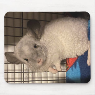 Locken "Curly" Chinchilla Mousepad Muismat