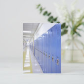 Locker-rij Briefkaart (Staand voorkant)