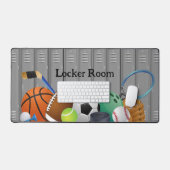 Locker Room Design Desk Mat (Clavier et souris)