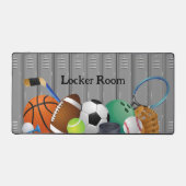 Locker Room Design Desk Mat (Recto)