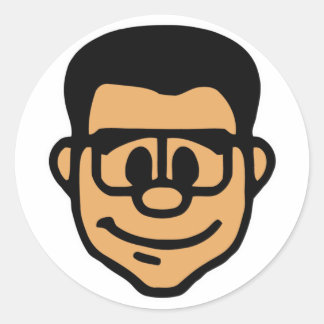 Lockergnome hoofd Sticker