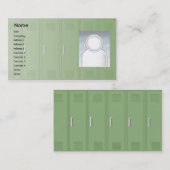 Lockers - zakelijk visitekaartje (Voorkant / Achterkant)