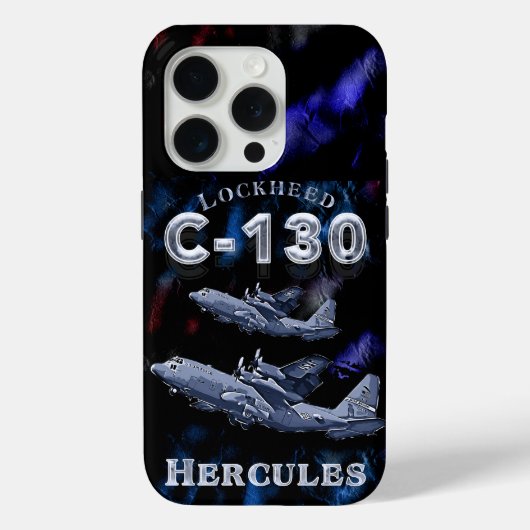 Lockheed Hercules C130 Telefoon Case (Achterkant)