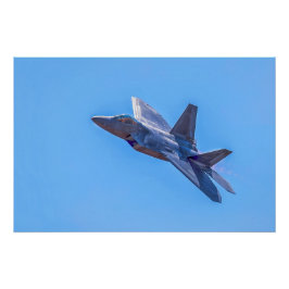 Lockheed Martin F-22A Raptor Perfect Poster