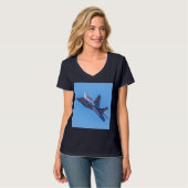 Lockheed Martin F-22A Raptor T-shirt (Voorkant volledig)