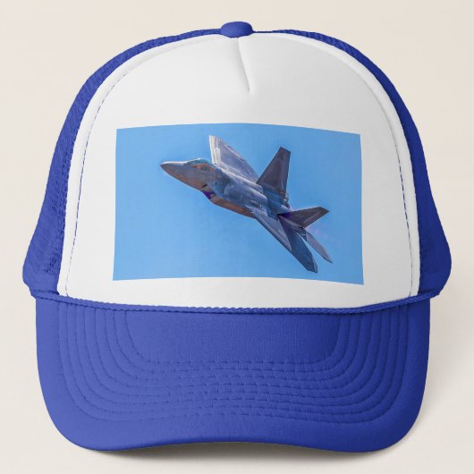 Lockheed Martin F-22A Raptor Trucker Pet (Voorkant)