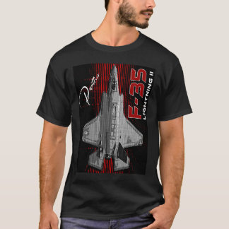 Lockheed Martin F-35 Lightning II USAF-vliegtuig T-shirt