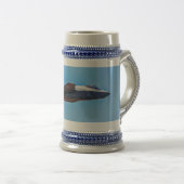 Lockheed Martin F-35A Lightning II Beer Stein Bierpul (Voorkant rechts)