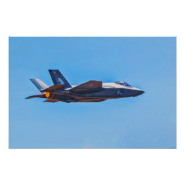 Lockheed Martin F-35A Lightning II Poster Perfect Poster
