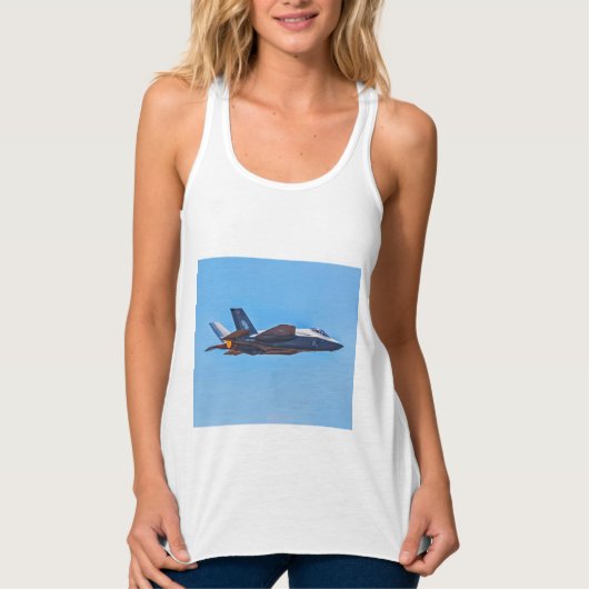 Lockheed Martin F-35A Lightning II Tanktop (Voorkant)