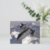 Lockheed SR-71 Blackbird - Briefkaart (Staand voorkant)