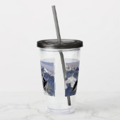 Lockheed SR-71B Blackbird Acryl Drinkbeker (Links)