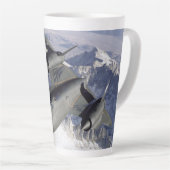 Lockheed SR-71B Blackbird Latte Mok (Rechterhoek)