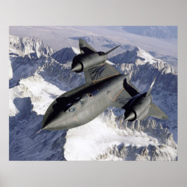 Lockheed SR-71B Blackbird Poster