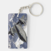 Lockheed SR-71B Blackbird Sleutelhanger (achterkant)