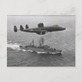 Lockheed wv-2 Super Constellatie Briefkaart (Voorkant)