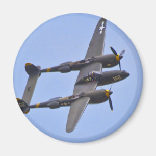 Lockhhe P-38J Lightning a Magneet