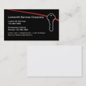 Locksmith Modern Visitekaartjes (Voorkant / Achterkant)