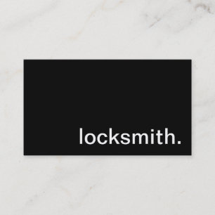 Locksmith Visitekaartje