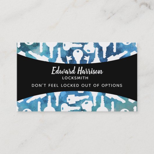 Locksmith Visitekaartjes (Voorkant)