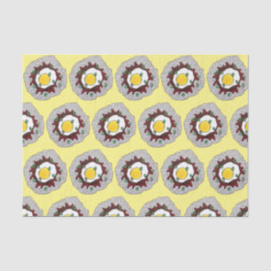 Loco Moco Hawaiian Cuisine Food Rice Hamburger Egg Tissuepapier