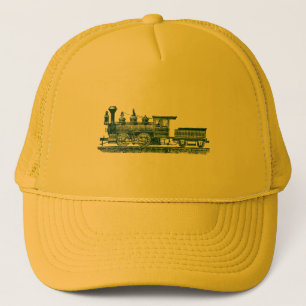 Locomotief 02 - Donkergroen Trucker Pet
