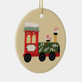 locomotief keramisch ornament (Rechts)