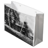 locomotief large cadeauzakje (Voorkant Gekanteld)