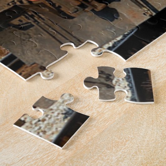 locomotief legpuzzel (Zijkant)