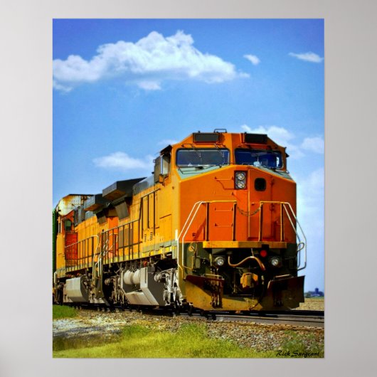locomotief poster (Voorkant)