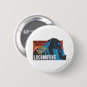 locomotief ronde button 5,7 cm (Voorkant /achterkant)