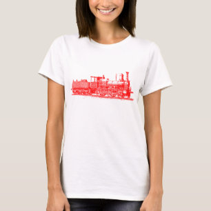 Locomotief - rood t-shirt