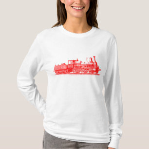 Locomotief - rood t-shirt