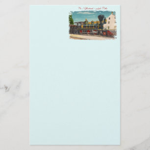 locomotief stationery briefpapier