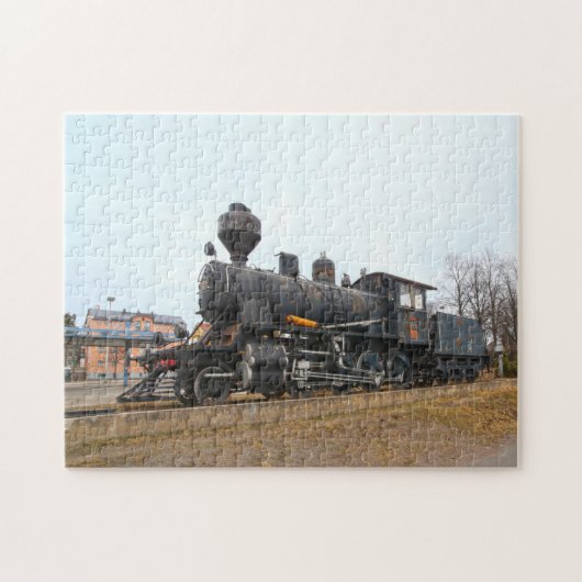 Locomotief Train Kentucky. Legpuzzel (Horizontaal)