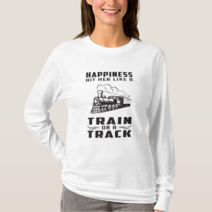 Locomotief Treinen Railroad Driver Gift Idee T-shirt