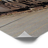 locomotief van het spoor Alaska Poster (Hoek)