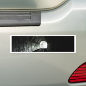 Locomotieftunnel Bumpersticker (Op auto)